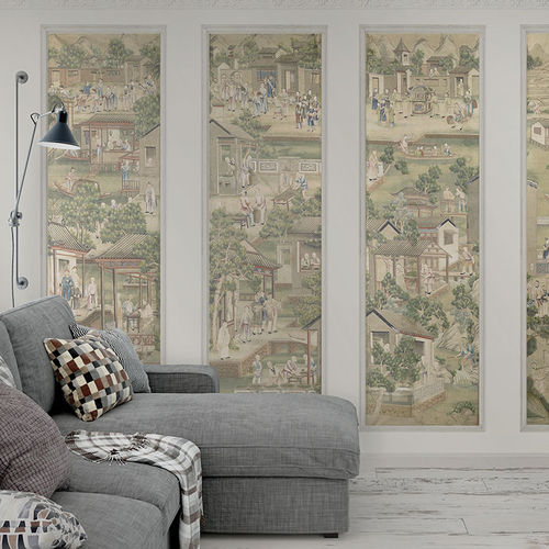Panneau décoratif de revêtement - CHINESE N°3 - Papiers de Paris - mural / à grande résistance / en papier