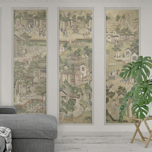 Panneau décoratif de revêtement - CHINESE N°2 - Papiers de Paris - mural / à grande résistance / en papier