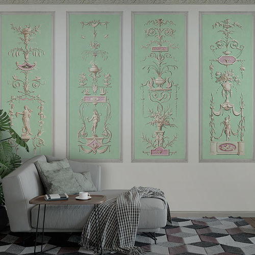 Panneau décoratif de revêtement - THE FOUR SEASONS - SPRING  - Papiers de Paris - mural / à grande résistance / en papier