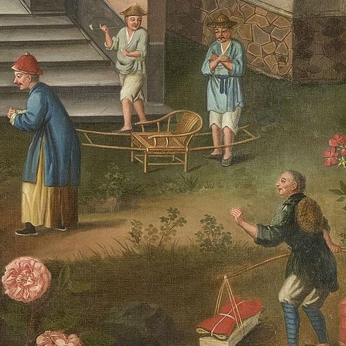 Panneau décoratif de revêtement - CHINESE ANTIQUE N°4 - Papiers de Paris - mural / à grande résistance / en papier