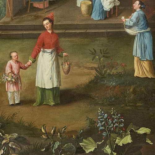 Panneau décoratif de revêtement - CHINESE ANTIQUE N°1 - Papiers de Paris - mural / à grande résistance / en papier