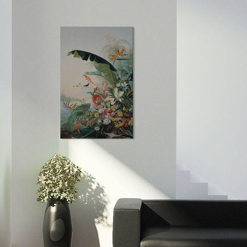 Impression sur toile - EXOTIC FLOWER - Papiers de Paris - portrait / florale