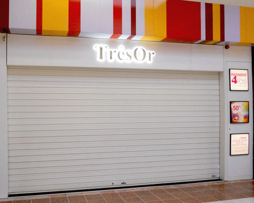 Rideau métallique pour établissement public - BLIND MURAX 110 - La Toulousaine - pour commerce / pour magasin / pour aéroport