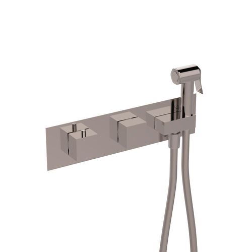 Mitigeur de douche - 19810/C-120-CR - CARIMALI design shower_space - mural / thermostatique / en métal chromé