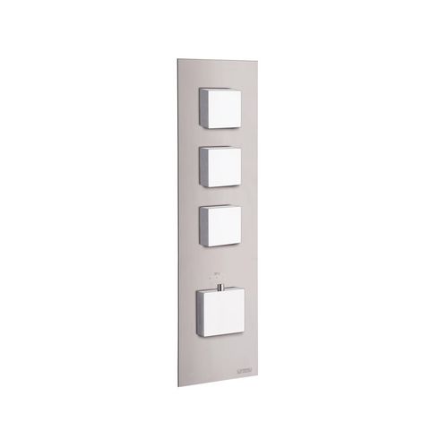 Mitigeur de douche - ILQUADRO  - CARIMALI design shower_space - mural / thermostatique / en métal chromé