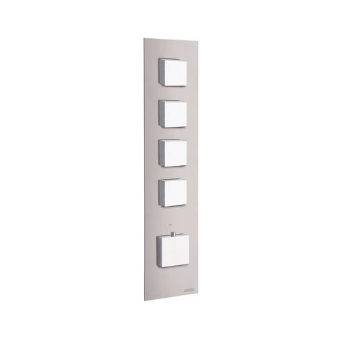 Mitigeur de douche - 21040-CR - CARIMALI design shower_space - mural / thermostatique / en métal chromé
