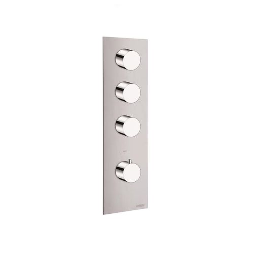 Mitigeur de douche - 21039-CR - CARIMALI design shower_space - mural / thermostatique / en métal chromé