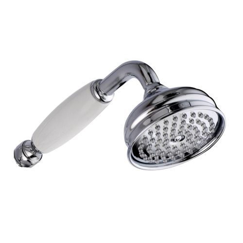 Douchette à main - 45220/SC-CR - CARIMALI design shower_space - ronde / en laiton chromé / finition chrome