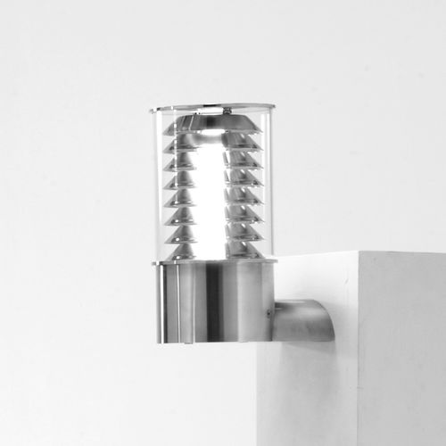 Applique murale contemporaine - MISTRAL  - Inverlight Srl - d'extérieur / en acier inoxydable / cylindrique