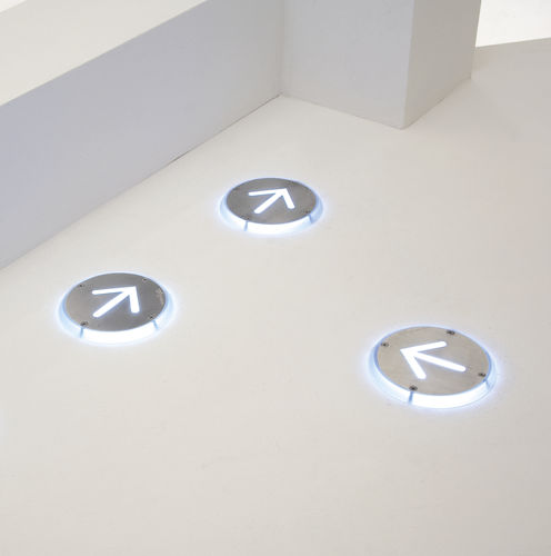 Luminaire encastrable au sol - FOLLOW ME - Inverlight Srl - encastrable au mur / à LED / rond