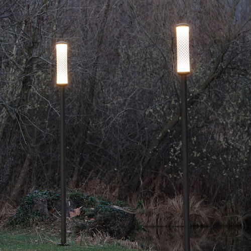 Lampadaire urbain - SURSUM CORDA - Inverlight Srl - de jardin / contemporain / en acier inoxydable