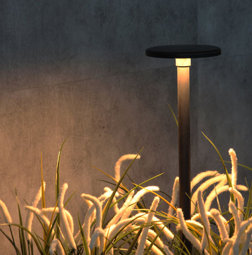 Borne d'éclairage de jardin - CHIODINO 13 FIX  - Inverlight Srl - contemporaine / en acier inoxydable / en opale