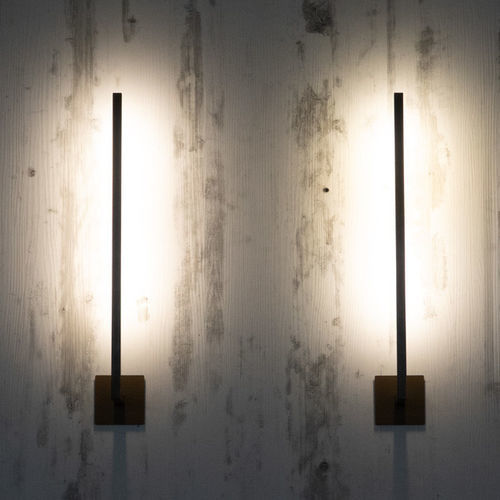 Applique murale contemporaine - ACORUS - Inverlight Srl - d'extérieur / en acier inoxydable / cylindrique