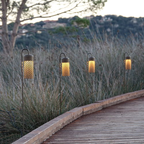 Borne d'éclairage de jardin - MANTRA MINI - Inverlight Srl - urbaine / contemporaine / en acier inoxydable