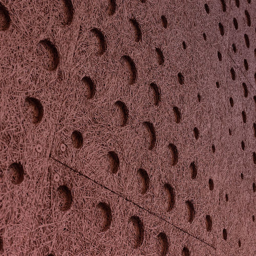 Panneau acoustique mural - DOTS - Troldtekt A/S - pour plafond / en bois ciment / carré