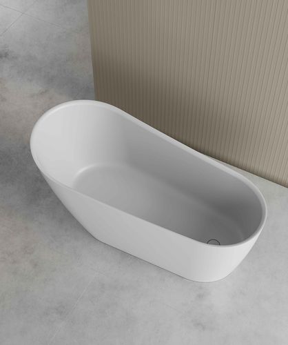 Baignoire asymétrique - WAVY - Fiora - en îlot / pour habitat / en composite