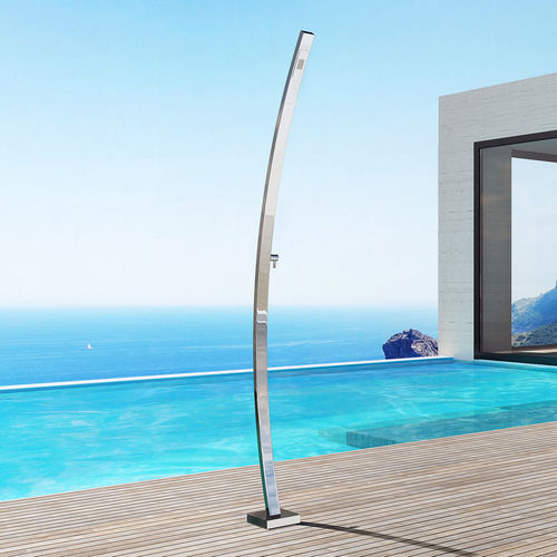 Douche d'extérieur de piscine - MOTIVO R - Inoxstyle - solaire / multifonction / à l'italienne