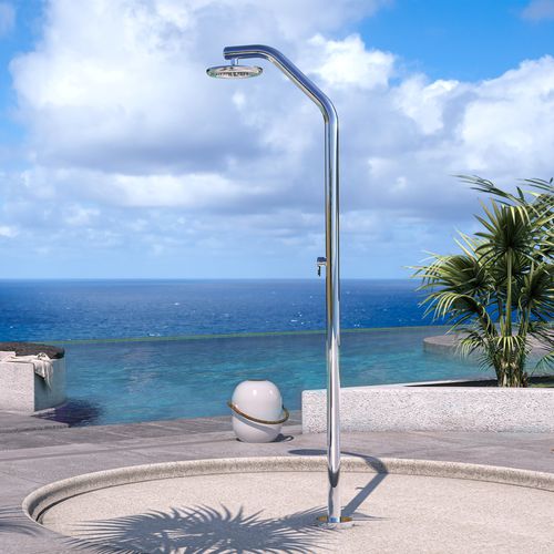 Douche d'extérieur de piscine - DORIDE M - Inoxstyle - multifonction / classique / pour pied