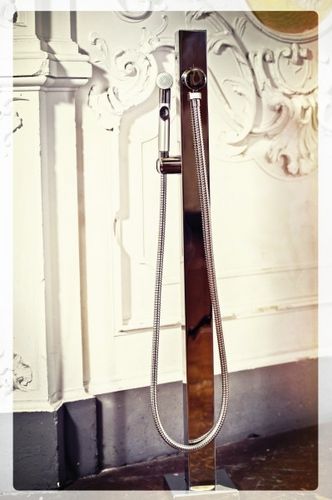 Rince-pied professionnel - SHUT OFF - Inoxstyle - à colonne