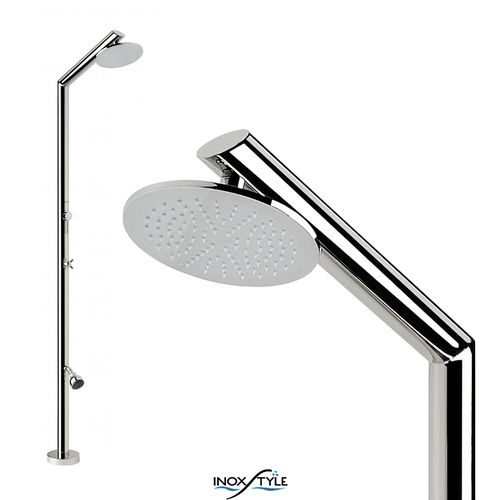 Douche d'extérieur en acier inoxydable - TECNO SL - Inoxstyle