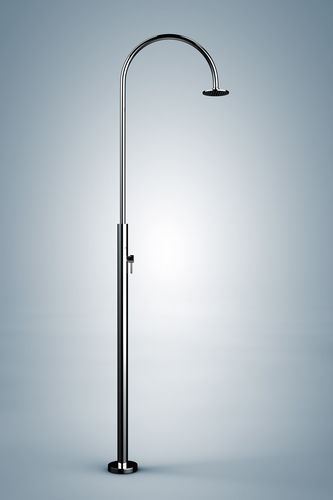 Douche d'extérieur en acier inoxydable - ARIA CYLINDER - Inoxstyle