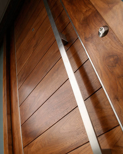Poignée de tirage de porte - OPTION 11 - Urban Front - en inox / contemporaine