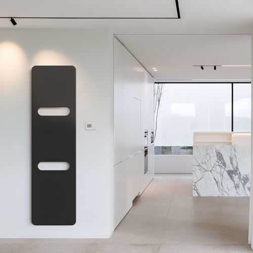 Sèche-serviettes électrique - ONI O-P-EL - VASCO - design minimaliste / vertical / de salle de bain