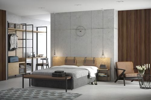Chambre d'hôtel contemporaine - LUND LINE - ATEPAA / PENT.