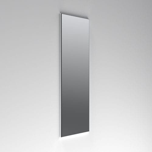 Miroir de salle de bain mural - BRILL - SIGN - contemporain / rectangulaire / en aluminium