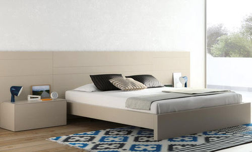 Lit double - D1  - VIVE - MUEBLES VERGE S.L. - contemporain / avec tête de lit / avec tables de chevet