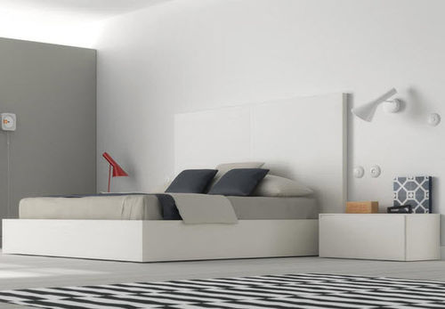 Lit double - D3  - VIVE - MUEBLES VERGE S.L. - contemporain / avec tête de lit / avec tables de chevet