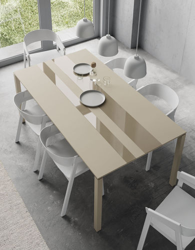 table à manger contemporaine - VIVE - MUEBLES VERGE S.L.