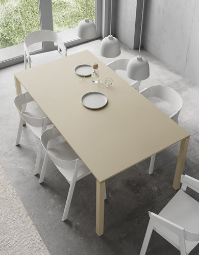 table à manger contemporaine - VIVE - MUEBLES VERGE S.L.