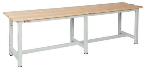 Banc de vestiaire classique - BANC-1-1500 - MEGABLOK S.A. - en acier