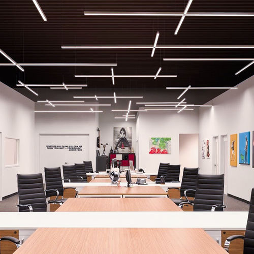 Profil éclairant en saillie - ROMA XL - Luz Negra - mural / de plafond / à LED