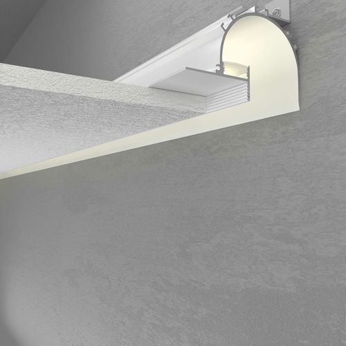 Profil éclairant intégré - CARACAS - Luz Negra - mural / à LED / aluminium