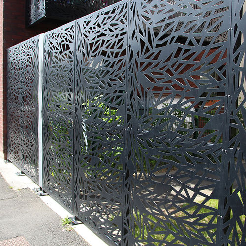 Clôture à panneaux - SMF Services - de jardin / en métal / contemporaine