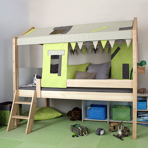Lit cabane - DEBE.DELITE : ROOM 04 - de Breuyn Möbel GmbH - mezzanine / simple / contemporain