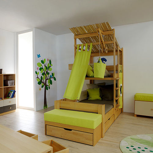 Lit cabane - DEBE.DESTYLE : ROOM 09 - de Breuyn Möbel GmbH - simple / contemporain / pour enfant