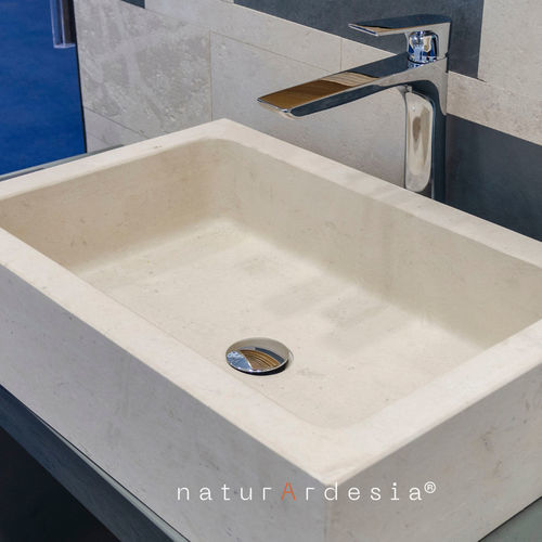 Vasque à poser - GINEVRA - MAP Slate Srl - en pierre naturelle / sur mesure / personnalisable