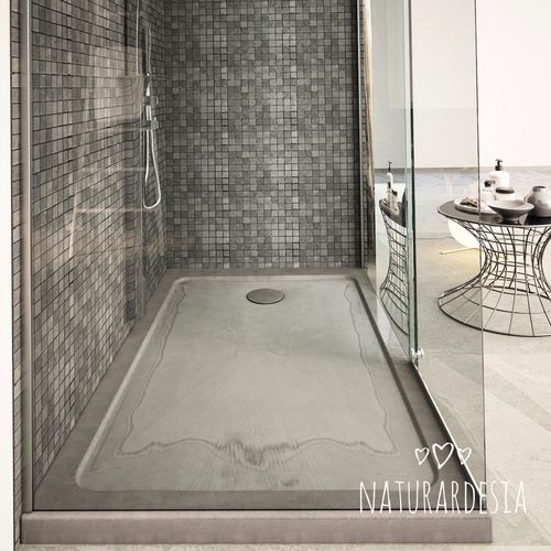 Receveur de douche rectangulaire - ATLANTE  - MAP Slate Srl - à poser / à encastrer / en pierre naturelle
