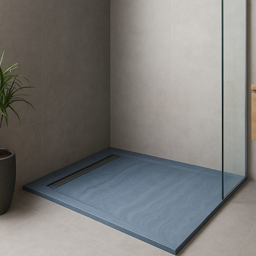 Receveur de douche rectangulaire - ELIO - MAP Slate Srl - à poser / à encastrer / à fleur de sol