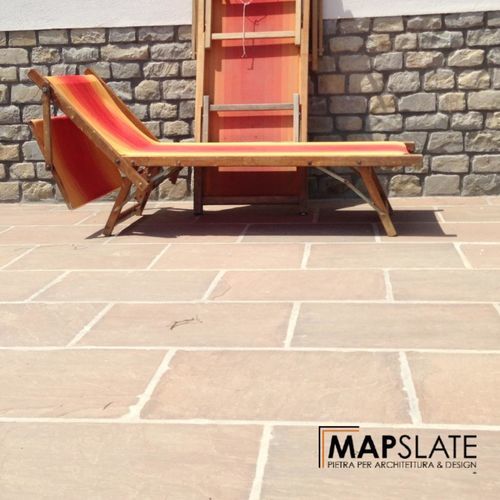 Revêtement de sol en pierre naturelle - PIETRA D'ORIENTE - MAP Slate Srl - d'extérieur / d'intérieur / résidentiel