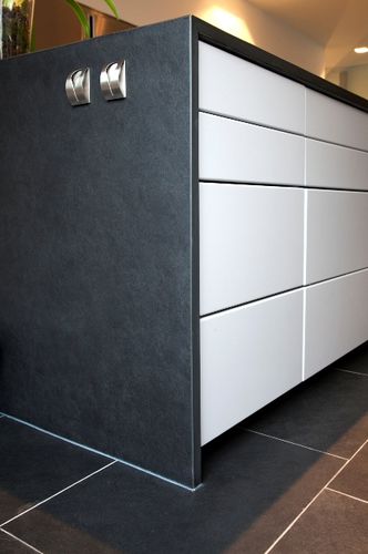 Parement en ardoise - BLACK SLATE  - MAP Slate Srl - intérieur