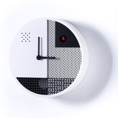 Horloge contemporaine - CIPI - DIAMANTINI & DOMENICONI - murale / analogique / en bois laqué