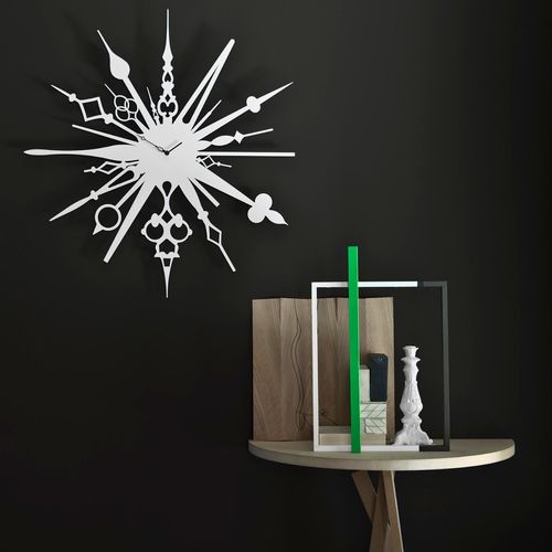 Horloge contemporaine - MILLELANCETTE - DIAMANTINI & DOMENICONI - murale / analogique / en métal