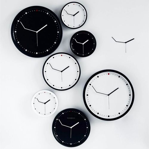 Horloge contemporaine - ON-TIME - DIAMANTINI & DOMENICONI - murale / analogique / d'intérieur