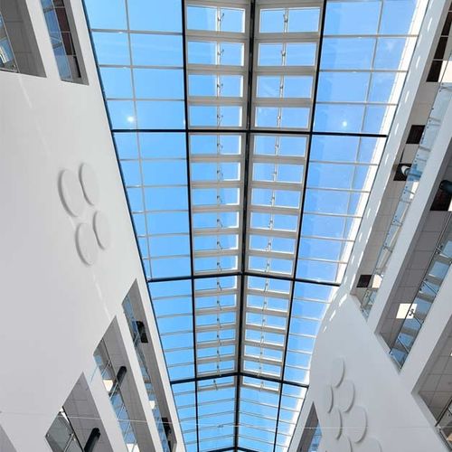 Toit vitré fixe - VITRAL - aluminium / isolant