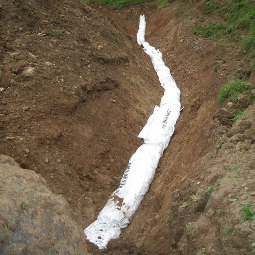 Membrane de drainage non-tissée - Drain-Bag - MISAPOR - en tissu / de protection / pour stabilisation de sol