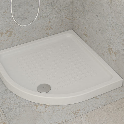 Bac à douche d'angle - GYDA - Ceramicas Gala - en céramique / antidérapant / résidentiel